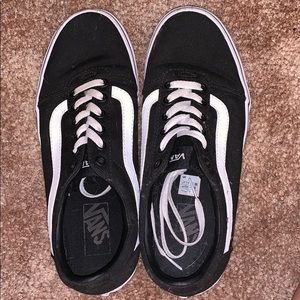 Black old school vans